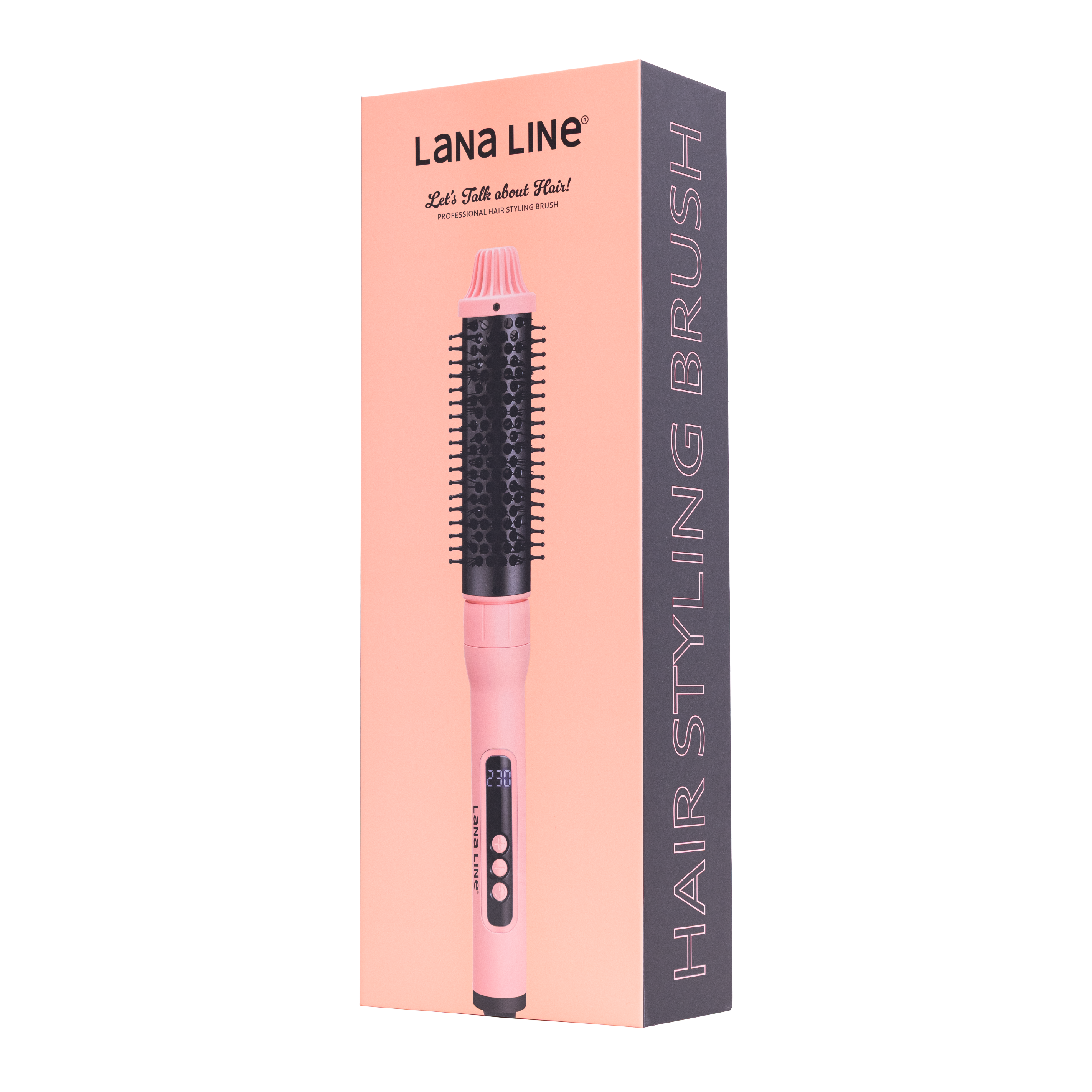 Hair styling brush