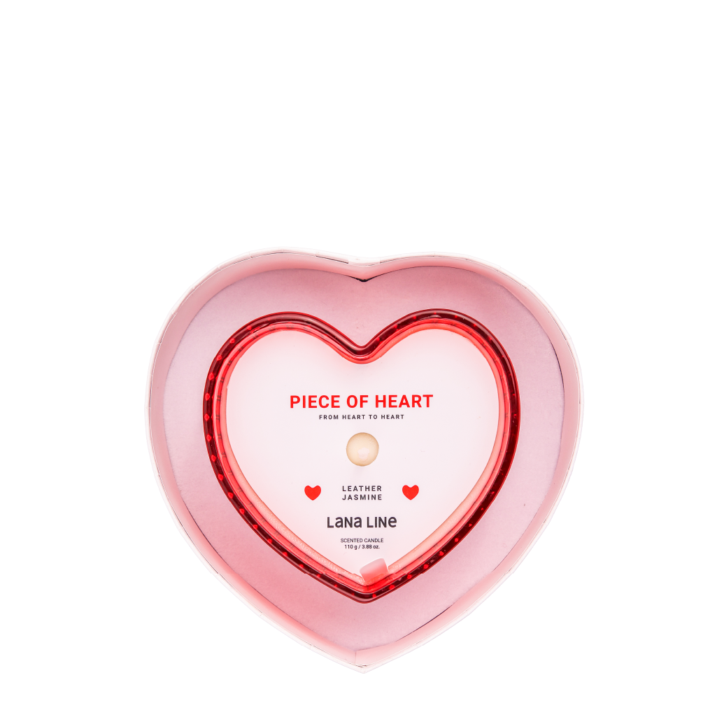 Piece Of Heart Candle