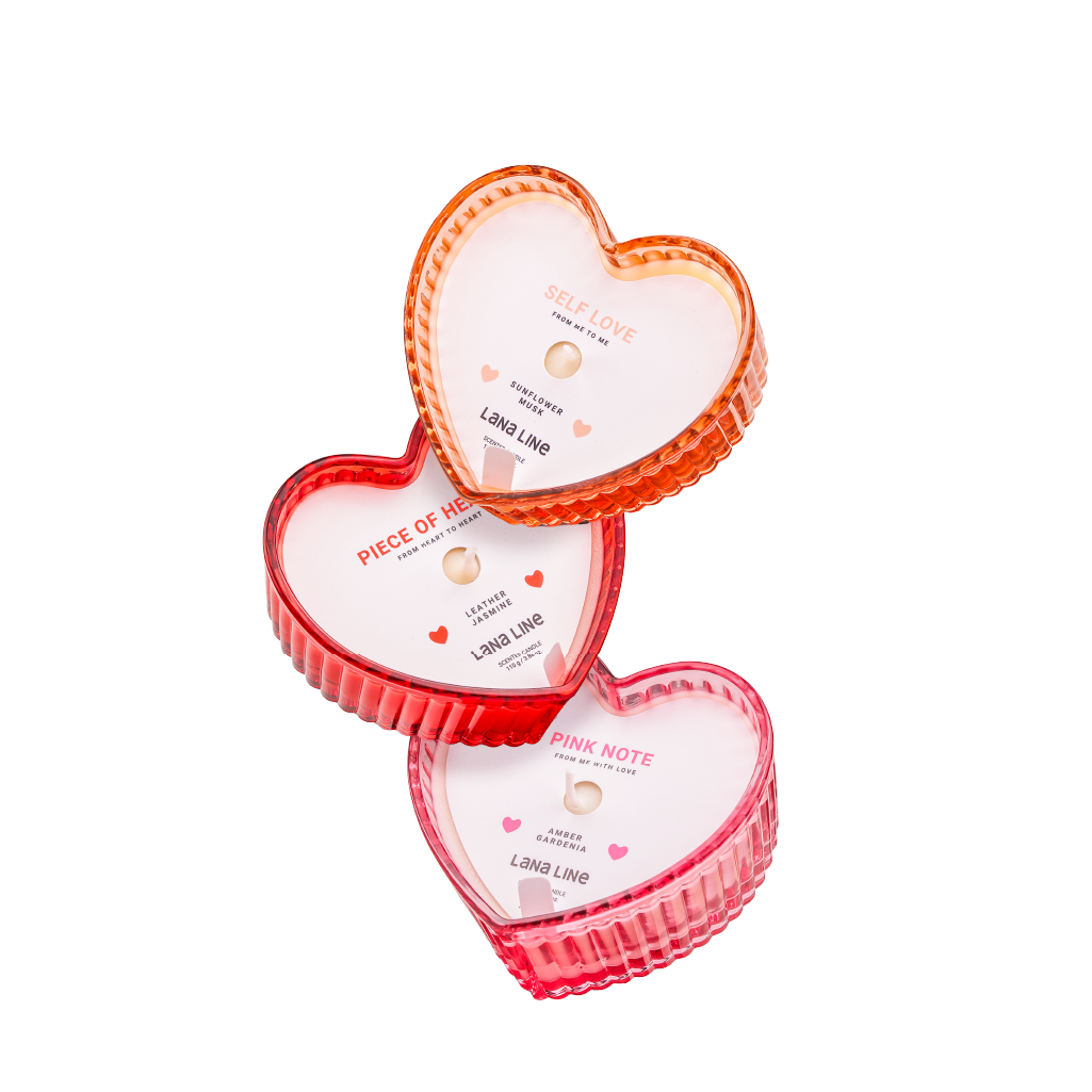 Valentine's Day candles