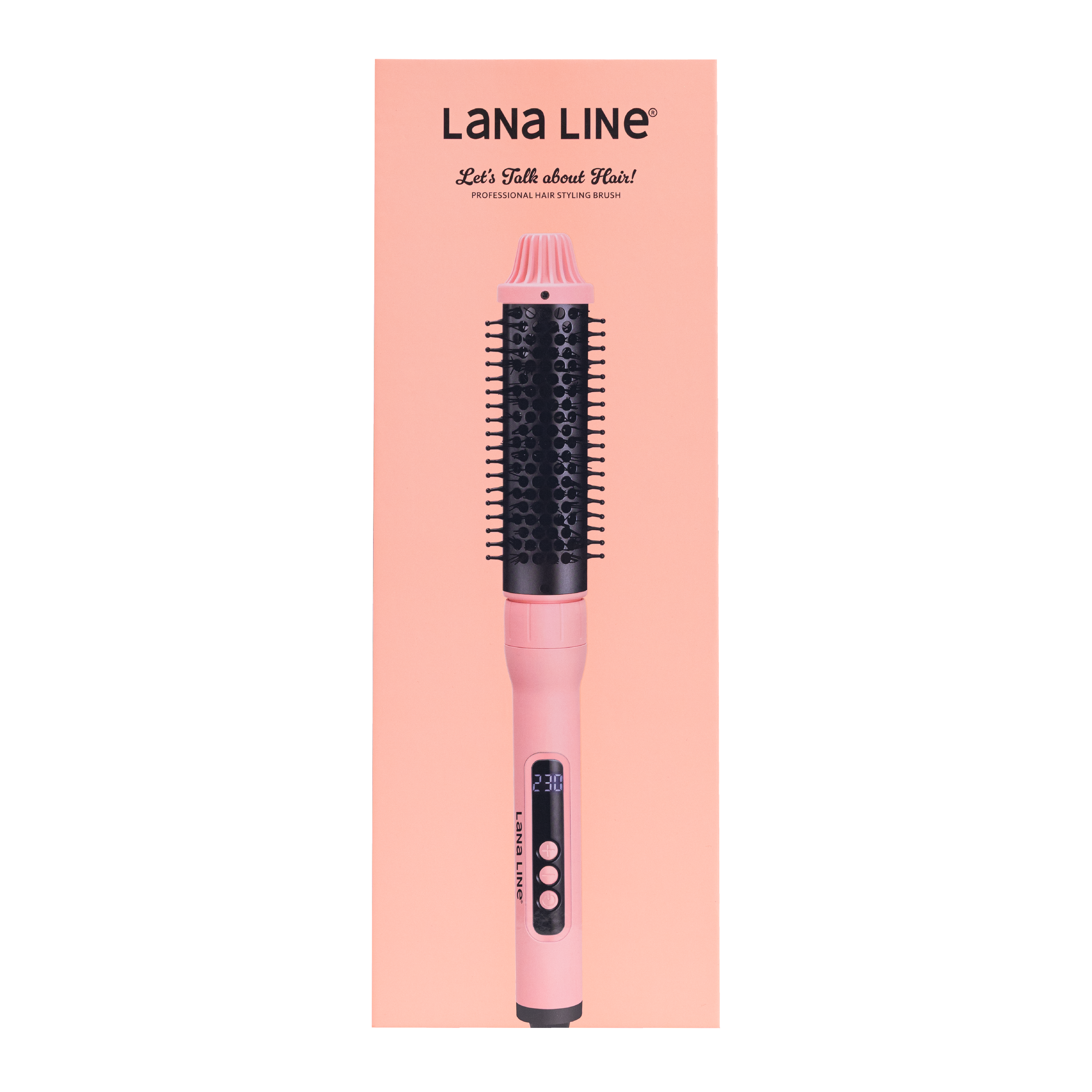 Hair styling brush