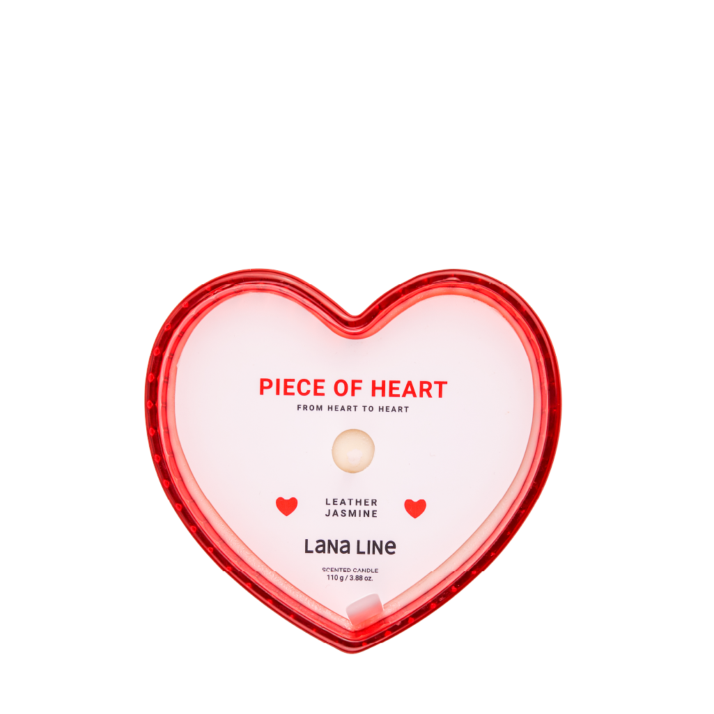Piece Of Heart Candle
